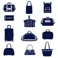 Different types of women&#039;s bags