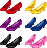 Colorful shoes N3
