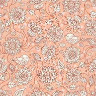 Floral Pattern N453