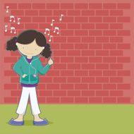 Girl Listening To Music N7