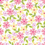 Floral Pattern N454