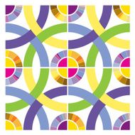Vintage abstract seamless pattern N16