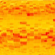 abstract yellow technology shape background