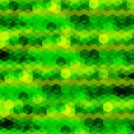 abstract green hexagon shape background