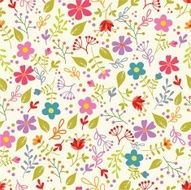 Floral Pattern N455