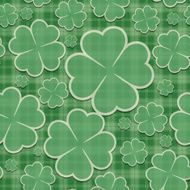 Clover Seamless Pattern Vector background N2