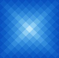 Abstract Blue Pixelated Flare
