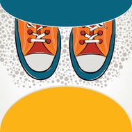creative shoe banner