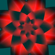red flower background
