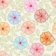 Floral Pattern N457
