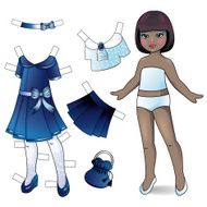 Paper doll N19