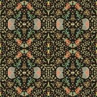 Seamless floral vector pattern N16