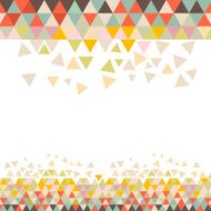 Abstract triangle background N27