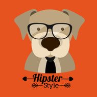 Animal hipster design N13