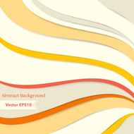 Abstract retro background with waves
