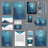 Corporate identity template set N119