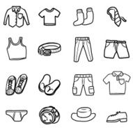 collection of men clothes