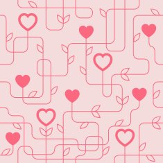 Creative Valentine's Day Seamles Pattern