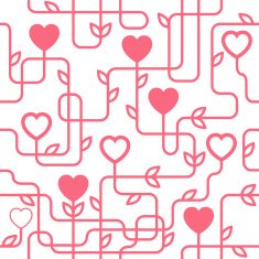 Creative Valentine's Day Seamles Pattern N2