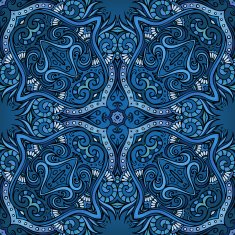 Abstract ethnic seamless pattern N30