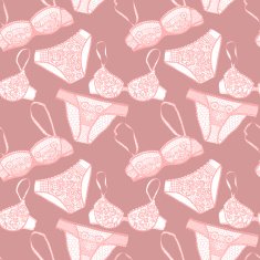 Hand drawn vector sexy lingerie set N16