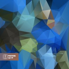 Abstract Trianlges Background Vector