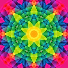 Colorful mosaic background N7