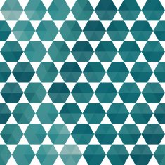 Geometric pattern of hexagons triangles N3