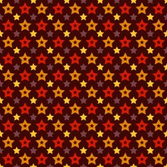 Vector holiday triumph star shape seamless pattern (tiling)