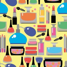 women's accessories seamless pattern