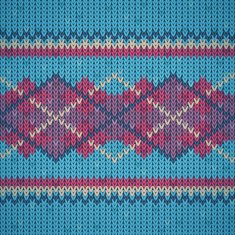 Seamless knitting background pattern