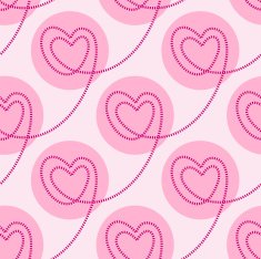 Polka dot original seamless pattern