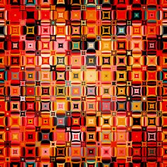 Geometric pattern in disco style N2
