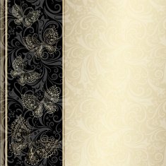 Silvery vintage frame