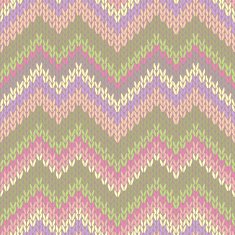 Seamless knitted pattern N22