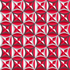Seamless pattern in red colors N2
