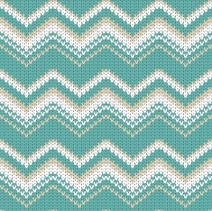 seamless zigzag vector knitted background N14