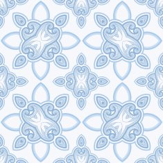 Patterned floor tile in oriental style N42