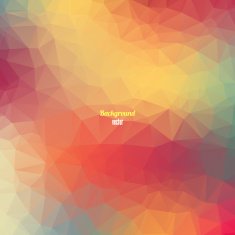 Colorful geometric background with triangles N6