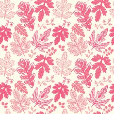 Seamless pattern on leaves theme N6