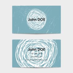 editable vector business card template N7