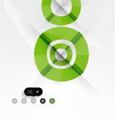 Abstract flat geometric shape background N2