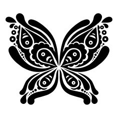 Beautiful butterfly tattoo N5