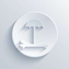 Vector light circle icon Eps10 N23