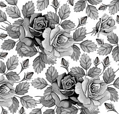 Flowers Roses Beautiful background with a flower ornament N3