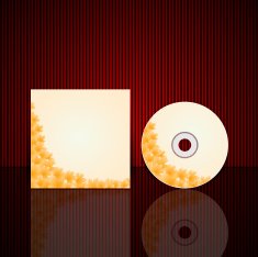 Vector Cd cover design template N3