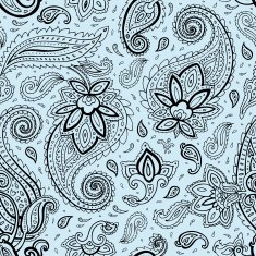 Seamless Paisley background N49