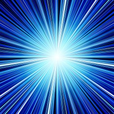 Abstract blue stripes burst background N3