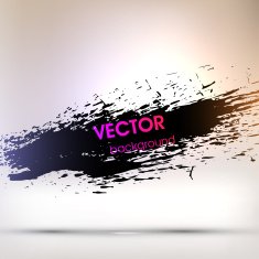 Abstract Ink Blot for Grunge Backgound N239