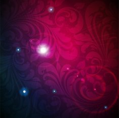 Floral Retro Background for Vintage Design N520